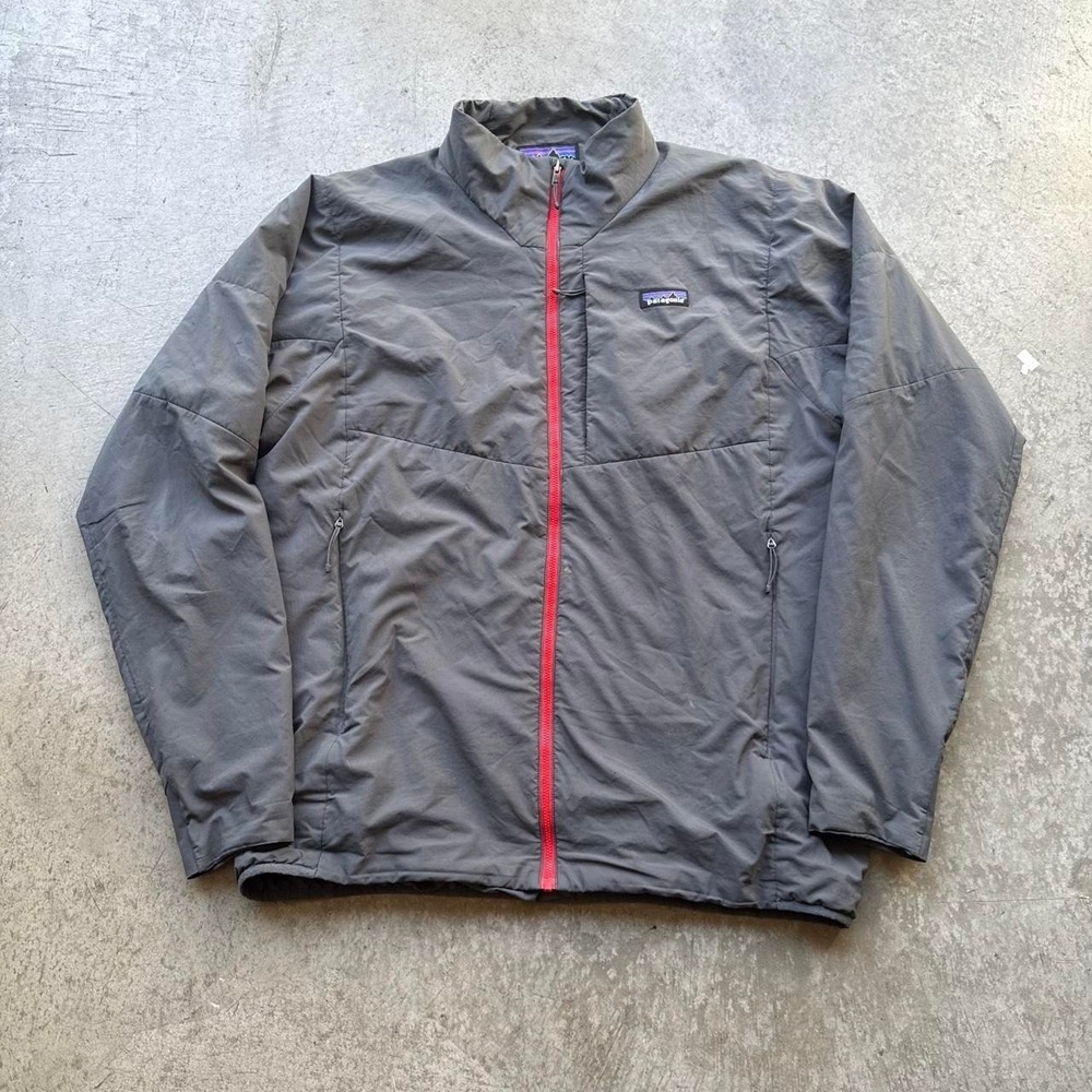 Patagonia Nano Air Forge Gray Jacket Mens XL Zip Insulated Active Puffer 84251